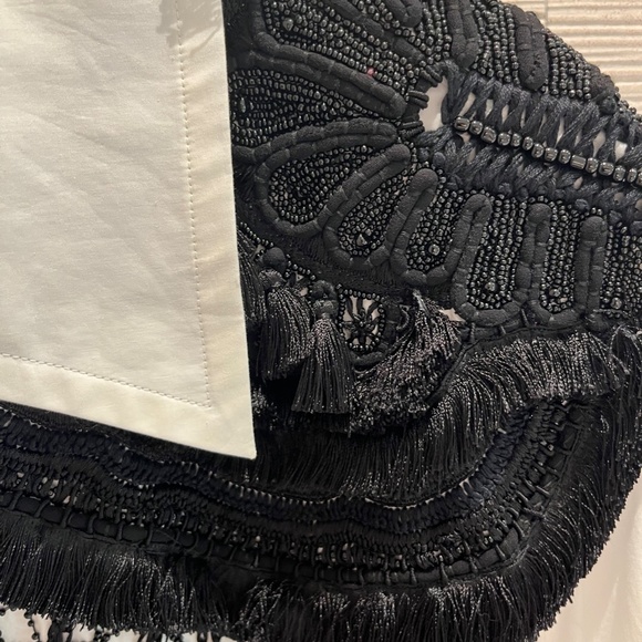 Dries van Noten tasseled beaded embroidered cotton-poplin shirt - Picture 6 of 11